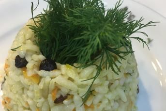 Havuçlu Kuşüzümlü Pilav