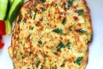 Yulaflı Sütlü Fit Omlet (Çok Lezzetli)