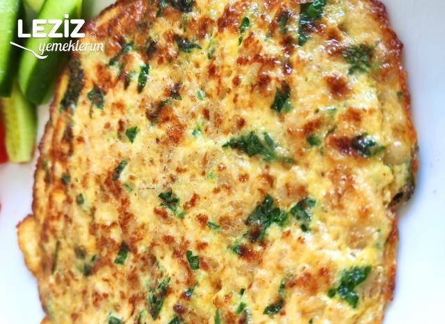 Yulaflı Sütlü Fit Omlet (Çok Lezzetli)
