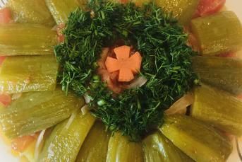 Zeytinyağlı Kabak Dizme