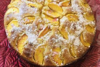 Şeftalili Pamuk Kek