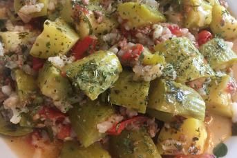 Kıymalı Kabak Yemeği Tarifi