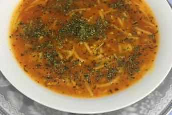 Zerdaçallı Tel Şehriyeli Şifa Çorbası