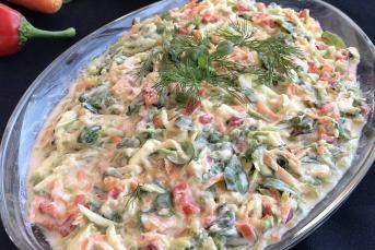 Elmalı Semizotu Salatası