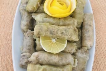Zeytinyağlı Beyaz Lahana Dolması