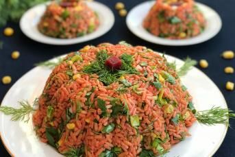 Pancarlı Pirinç Salatası