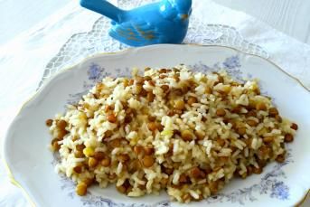 Mercimekli Pirinç Pilavı