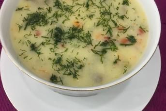 Nefis Sebzeli Mantar Çorbası Tarifi