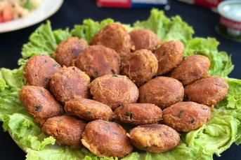 Ton Balıklı Patates Köftesi