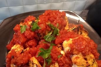 Fırında Karnabahar Kızartması