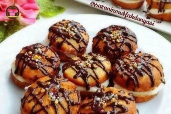 Kremalı Berliner (Tatlı Hamur Kızartması)