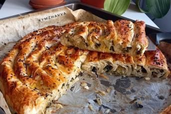 Ispanaklı Dolama Börek