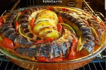 Fırında Çok Kolay Patlıcan Kebabı