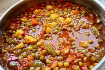 Zerdeçallı Kıymalı Bezelye (Sağlıklı Mı Sağlıklı)