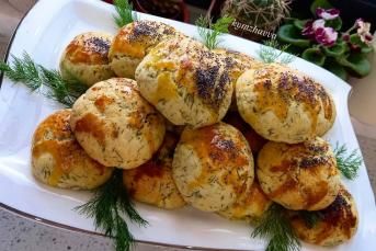 Kremalı Kıyır Kıyır Dereotlu Poğaça