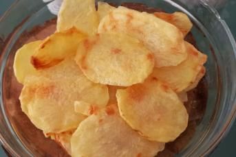 Mikrodalgada Ev Yapımı Patates Cipsi