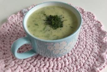 Kremalı Lezzetinde Sütlü Kabak Çorbası