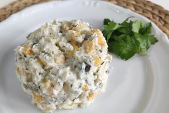 Özel Soslu Patates Salatası