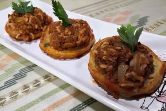 Kıymalı Çanak Enginar Dolması