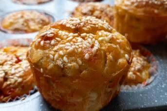 Muffin Kalıbında Patatesli Kek