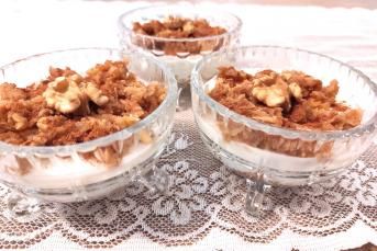 Pudingli Elma Tatlısı