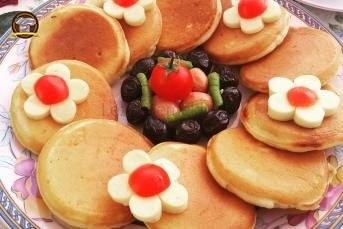 Peynirli Zeytinli Pankek