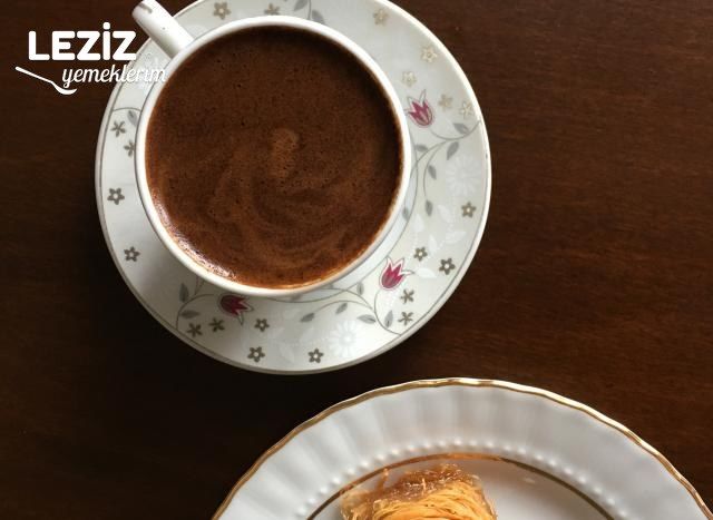 Şekerli Türk Kahvesi Tarifi