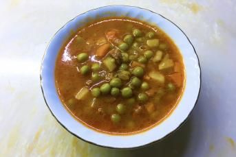 Düdüklüde Lezzetli Etli Bezelye Tarifi