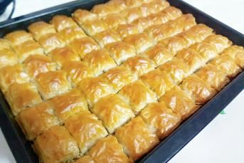 Baklavalık Yufka İle Cevizli Baklava Tarifi