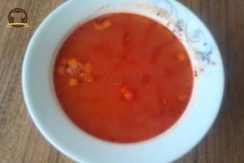 Domates Çorbası Yapılışı