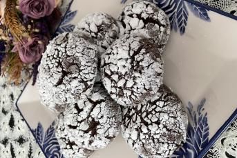 Kakaolu Çatlak Kurabiye (Browni Tadında)