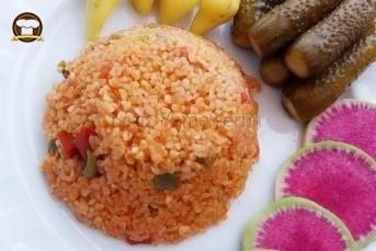 Domatesli Bulgur Pilavı