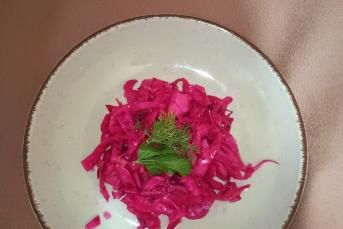 Mor Lahana Turşusunun Yapılışı