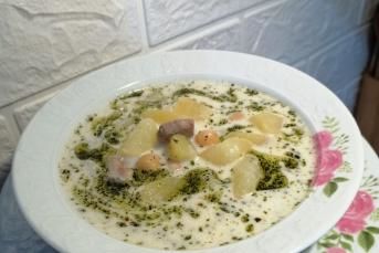 Yoğurtlu Etli Patates Çorbası