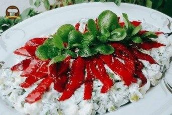 Bezelye Ve Makarnalı Semizotu Salatası