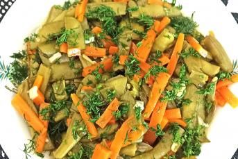 Taze Bakla Tarifi (Taze Soğanlı, Havuçlu)