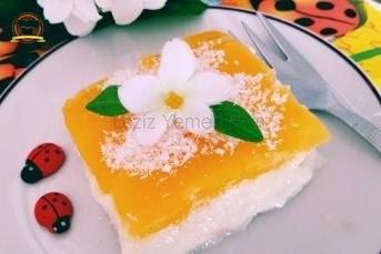 Portakallı İrmikli Kedidili Tatlısı
