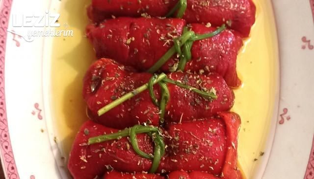 Peynirli Kapya Biber Sarması