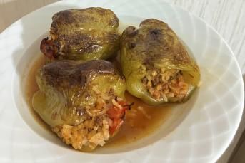 Fırında Biber Dolması Tarifi