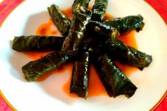 Dut Yaprağıyla Sarma