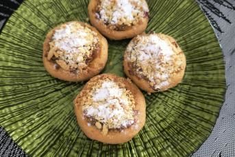 Elmalı Crumble Kurabiye