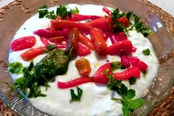 Yoğurtlu Biber Sote