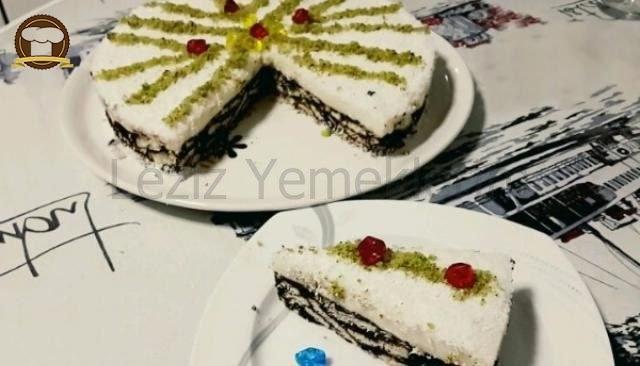 Kremalı Mozaik Pasta Leziz Yemeklerim