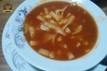 Patatesli Erişte Çorbası