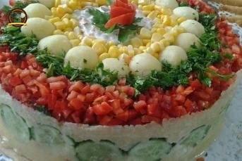 Pasta Görünümlü Patates Salatası