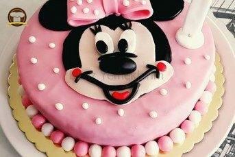 Minnie Mouse Pasta Yapımı