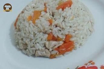 Tavuklu Özbek Pilavı