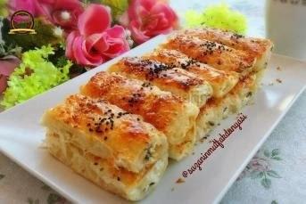 Baklava Yufkasından Peynirli Börek