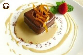 Çikolatalı Ve Portakallı Parfe