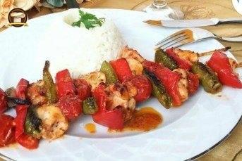 Fırında Tavuk Şiş